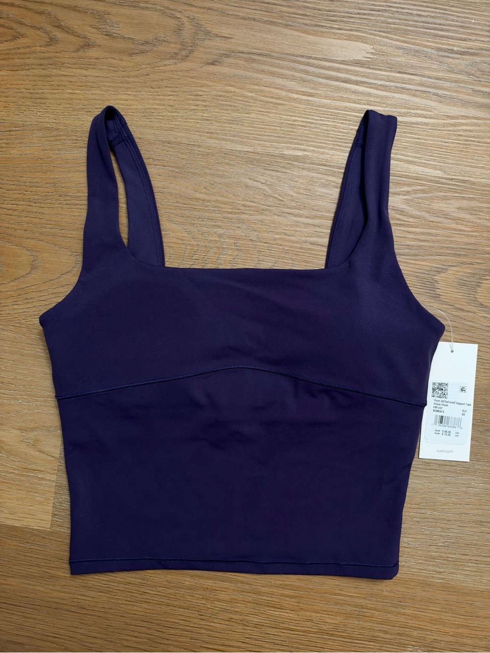 Vuori AllTheForm Support Tank NWT size XS